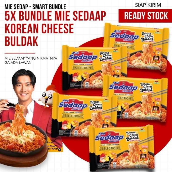 

(Expert) Sedaap Mie Instan Goreng Korean Cheese Buldak - 86gr