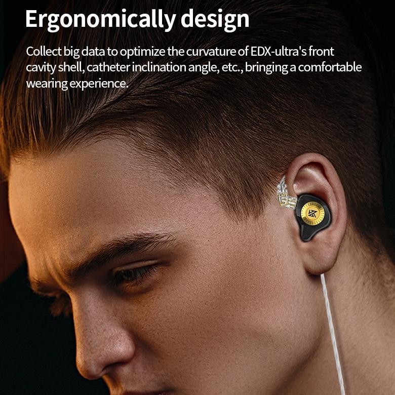 KZ EDX Ultra Basshead Earphone with MIC - Garansi