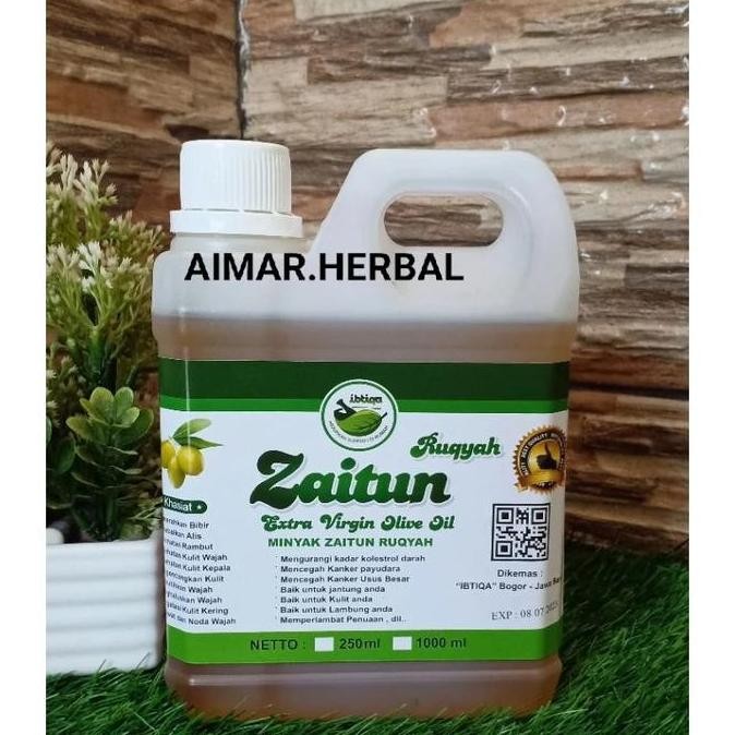 

JH8 Minyak Zaitun Ibtiqo Extra Virgin Olive Oil 1 Liter Asli 1000ml
