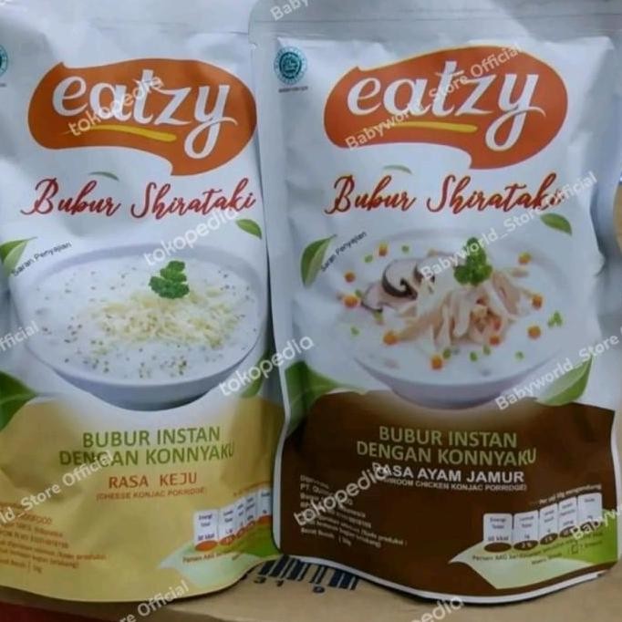 

(Expert) Eatzy bubur shirataki bubur instan dengan Konnyaku