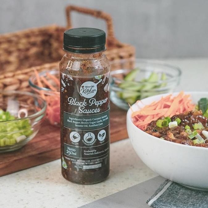

JH8 Black Pepper Sauces 250ml (Saus Lada Hitam NO MSG)