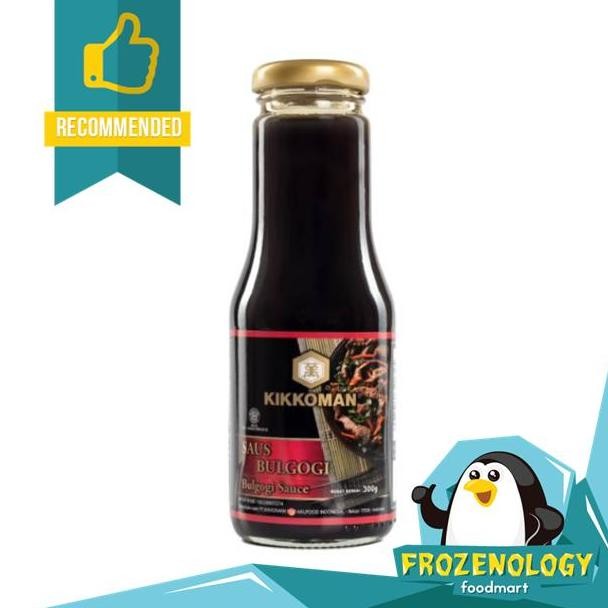

JH8 Kikkoman Bulgogi Sauce HALAL 300 g Saus Korea BBQ Marinade Dip Praktis