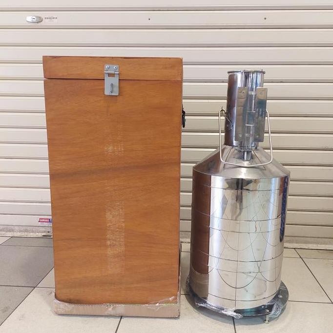 HARGA DISC - BEJANA UKUR 20 LITER + Peti bejana 20 liter