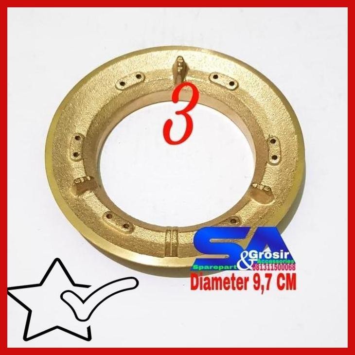 [SAG] BURNER MODEL PHILIPS KECIL MULTI NO.3 - KOMPOR COVINA - MIYAKO