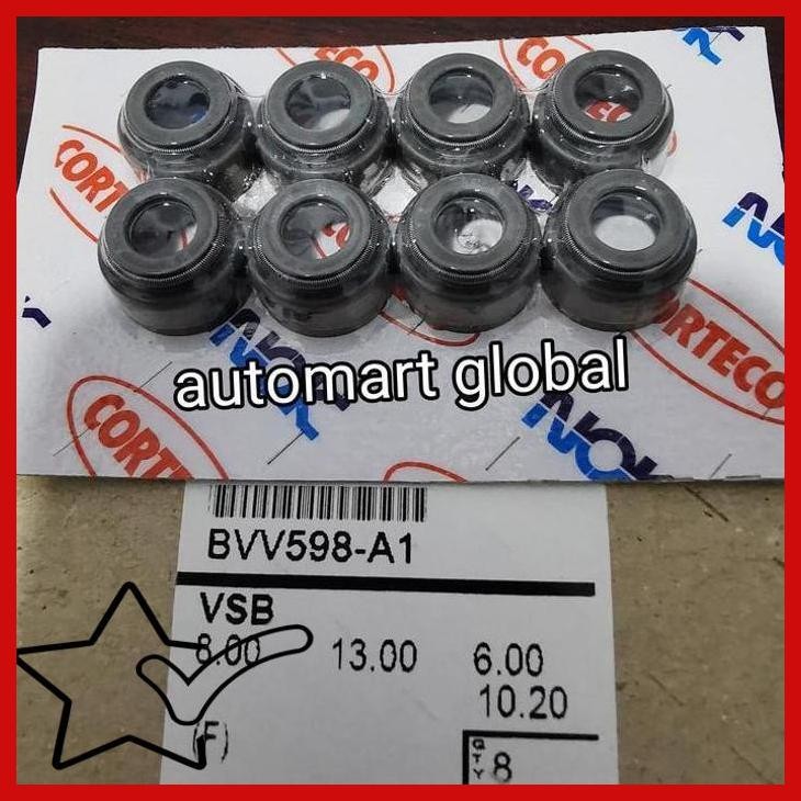 [AMG] OIL SEAL KLEP KIJANG DIESEL 2L 8PC NOK ASLI