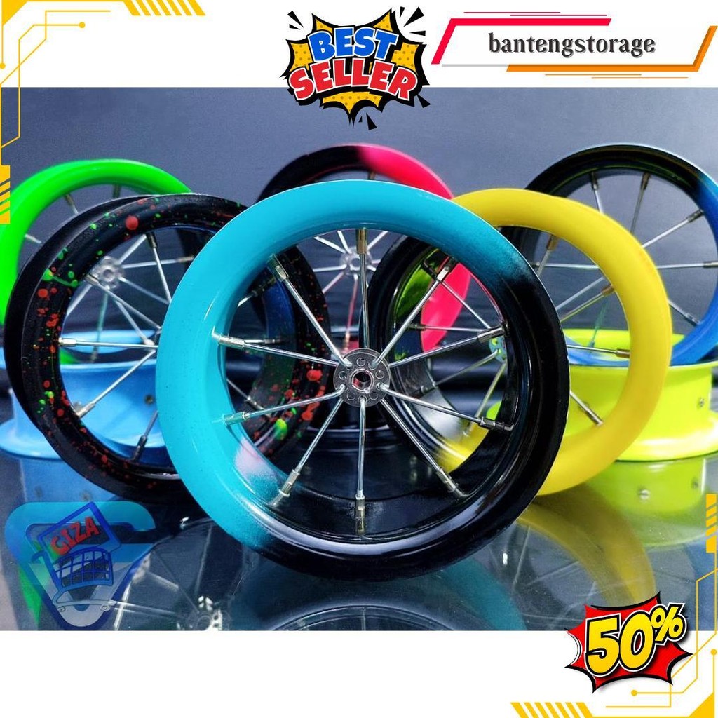 Bladu Kenur Layangan Racing Golongan Benang Model Velg Jari-Jari Original Produk