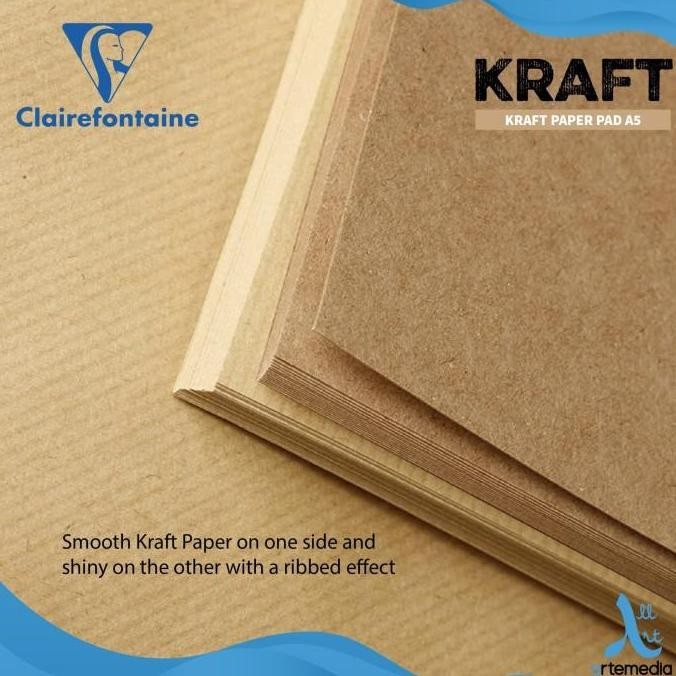 

Sale Clairefontaine Kraft Brown Paper Sketch Pad Sketchbook