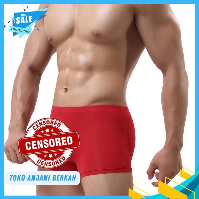 VANSKOOS MEN BOXER BELALAI PRIA CELANA DALAM BELALAI PRIA RED VSR / VANSKOOS MEN BOXER BELALAI PRIA 