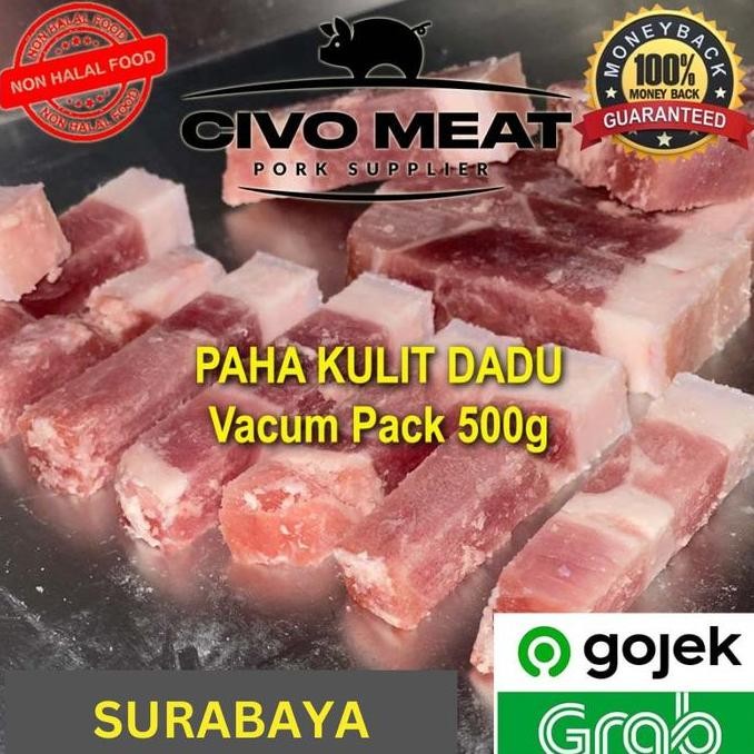 

JH8 Paha Kulit Babi potong dadu 500g