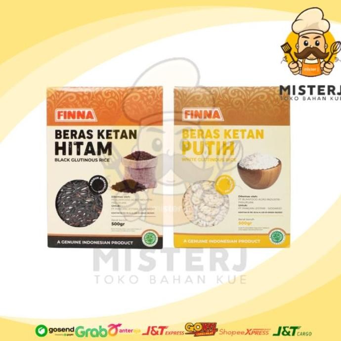 

(Expert) KETAN PUTIH DAN KETAN HITAM 500GR MERK FINNA