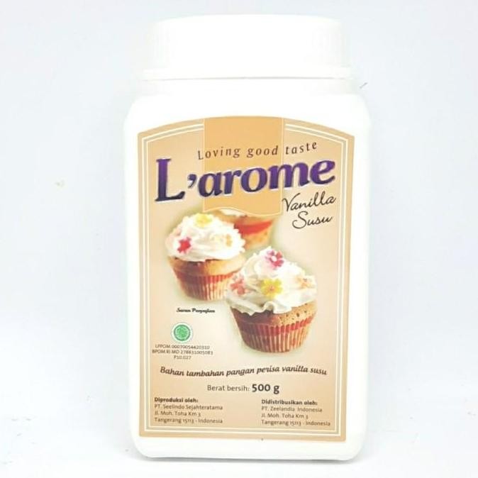 

(Expert) L'arome Vanilla Susu 500gr Larome Vanila Susu Perisa Powder 500 gr