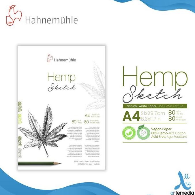 

Sale Hahnemuhle Hemp Sketch Drawing Paper Pad Kertas Gambar