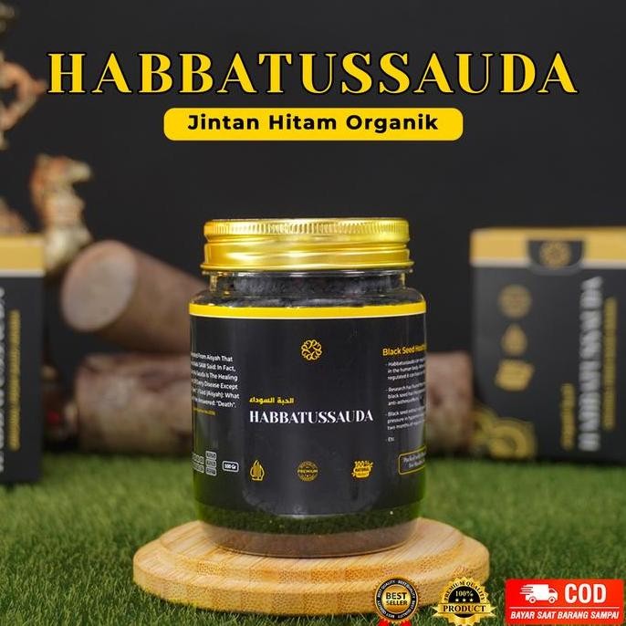 

JH8 [ALKAFF HABBATUSSAUDA] JINTEN HITAM SAUDI ARABIA - 100 GR