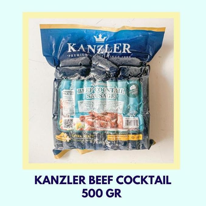 

JH8 Beef coktail sausage 500 gr, Produk Kanzler