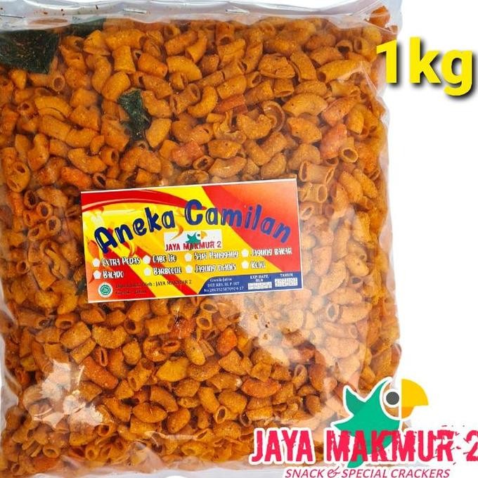 

JH8 1000gram makaroni pedas daun jeruk food snacks
