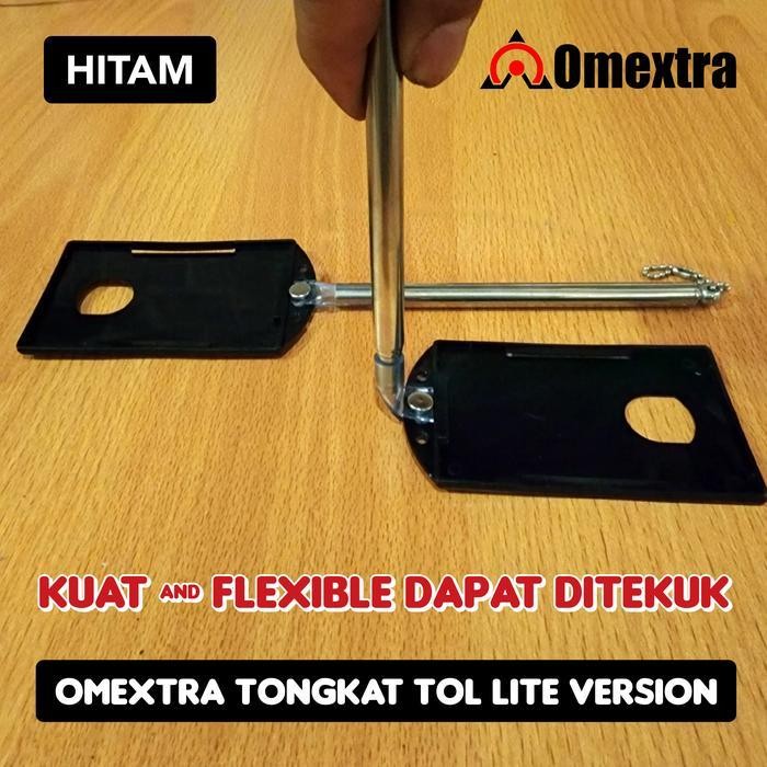 Tongkat Kartu Tol Adjustable Tangkai Stainless Tongkat Toll Stik Tol