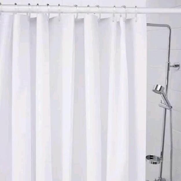 Tirai Kamar Mandi Premium / Tirai Shower / Tirai Hordeng Kamar Mandi / Tirai Kamar Anti Air