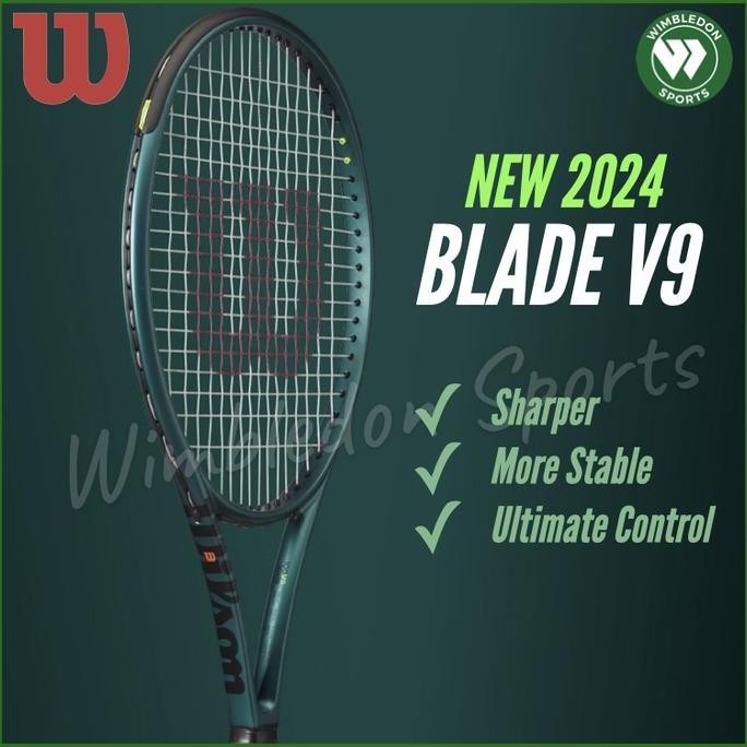 [sportshop] Raket Tenis Wilson Blade v9 / Raket Wilson Blade 98/100/100L/100UL v9