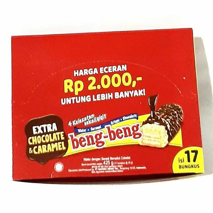 

Beng beng 25 gram isi 17 pcs