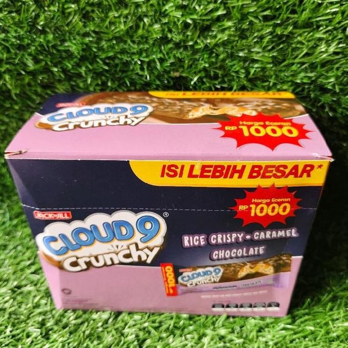 

Cokelat Cloud 9 Crunchy 24PCS - 1 Kotak Isi 24PCS - Snack Coklat