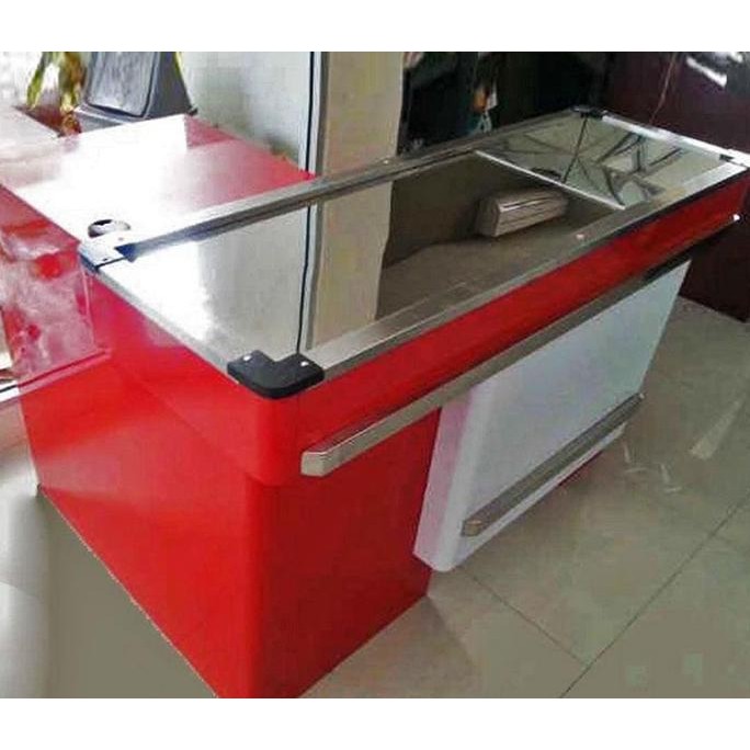 Meja Kasir Express Minimarket Alfamidi . Meja Kasir