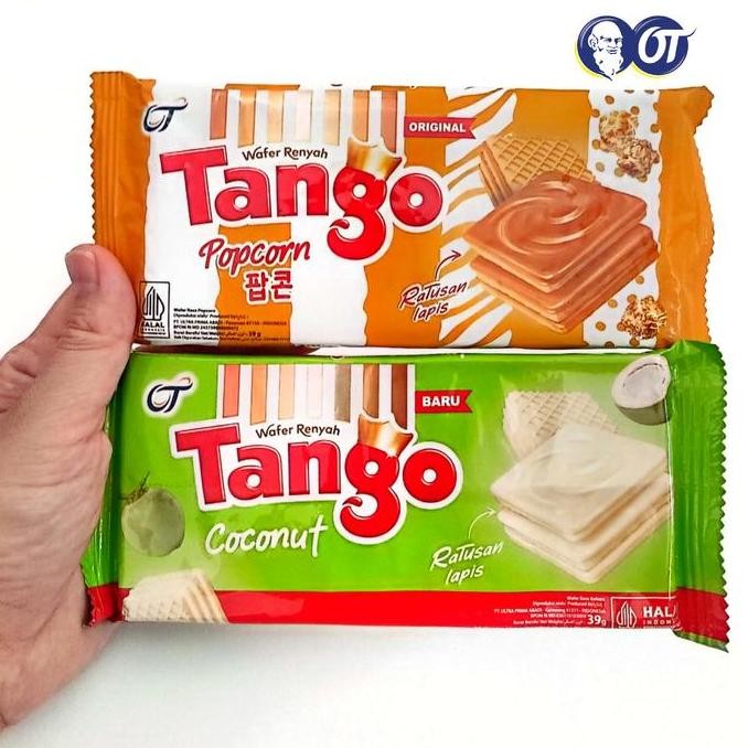 

Tango wafer 35gram Choc/Vanila isi 10pc/pack