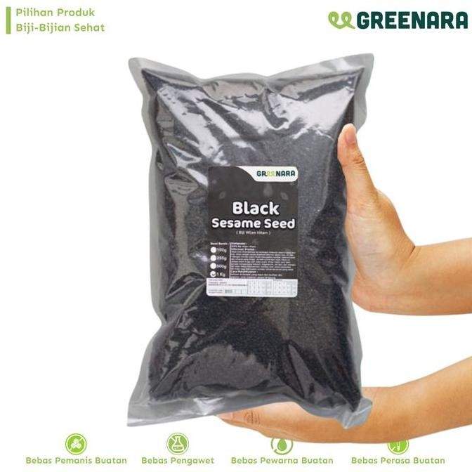 

ID | BLACK SESAME SEED 1KG / WIJEN HITAM 1KG