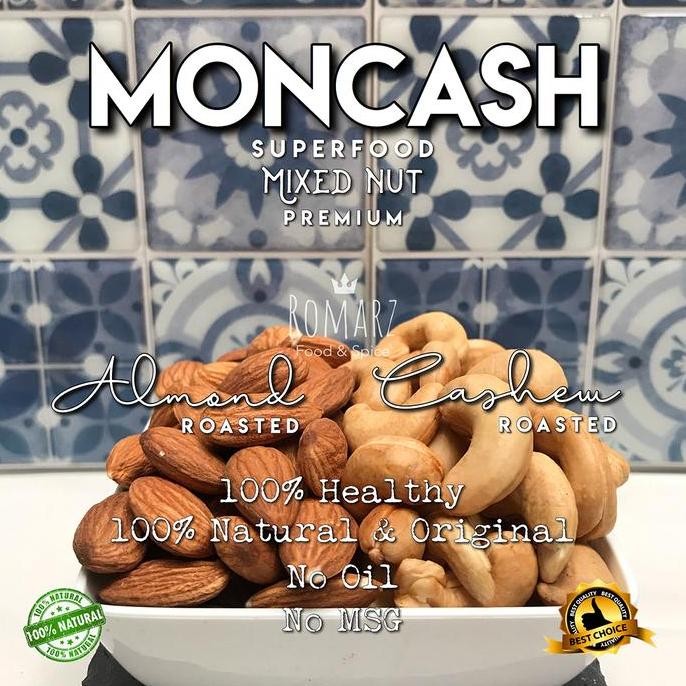 

KACANG MEDE KACANG ALMOND OVEN MIX PREMIUM 250gr | TRAIL MIX NUTS #05