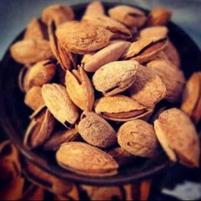 

Kacang ALMOND ROASTED ARAB Kacang Panggang 500gr 500 gr Oleh Oleh Haji