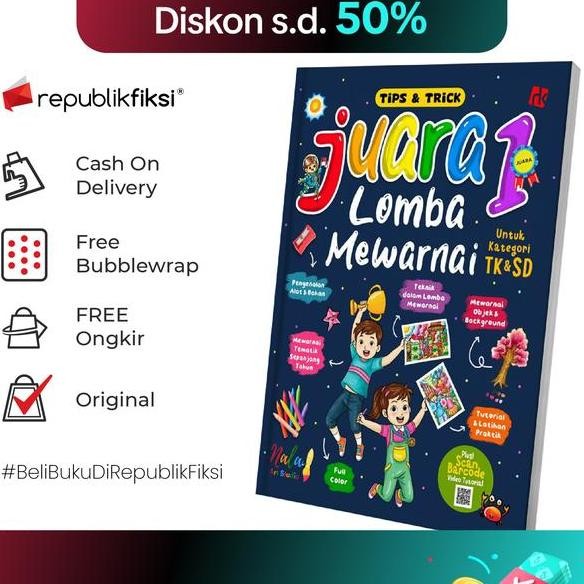 

Buku Anak Tips Trik Juara 1 Lomba Mewarnai Nala Art Studio Ruang Kata