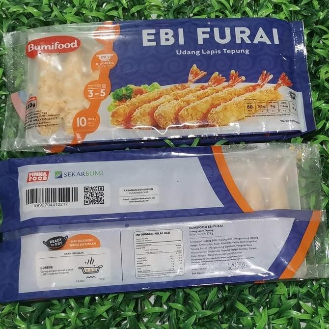 

Bumifood Ebi Furai isi 10 pcs - berat 220 gr