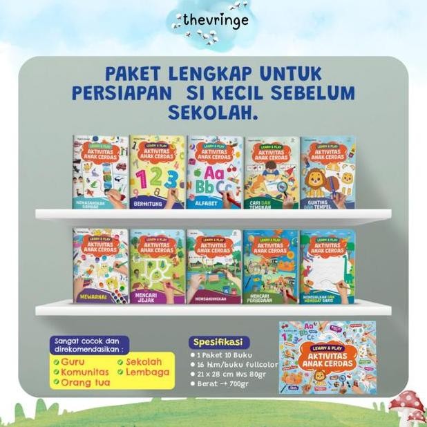 

Ziyad Learn Play Aktivitas Anak Ces Buku Aktivitas Anak 3 Tahun Pra Menulis Tracing Mewarnai Gunting Tempel