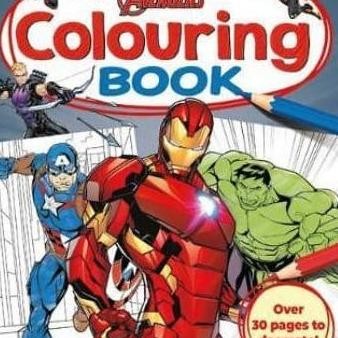 

Buku Mewarnai Marvel Avengers Colouring Book