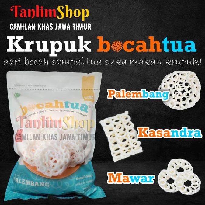

Krupuk / Kerupuk Bocah Tua Palembang / Mawar / Kasandra - 500gr