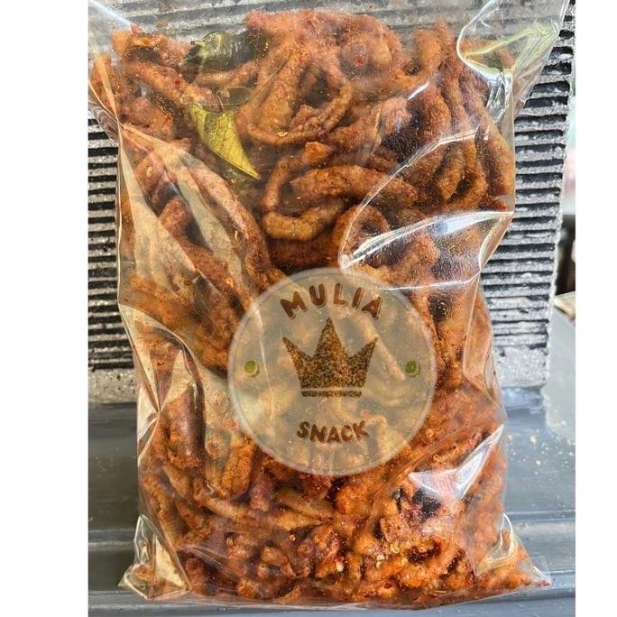 

Keripik usus ayam pedas daun jeruk 1 kg
