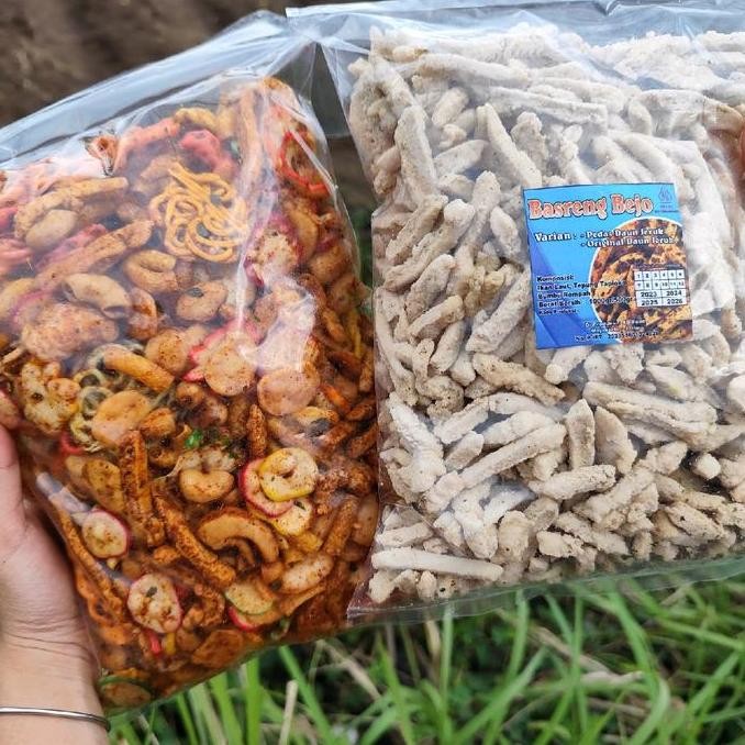 

[DAPAT 2PCS] BUNDLING BASRENG + SEBLAK CAMPUR KEMASAN 500GR Food