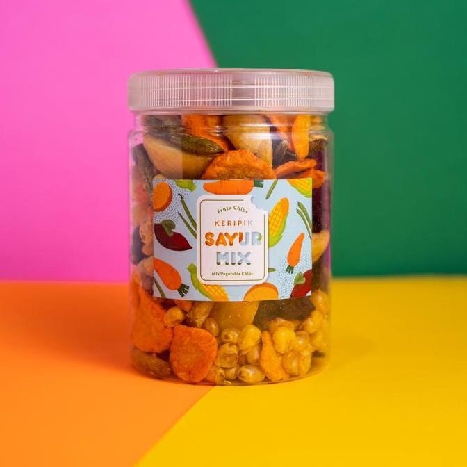 

Keripik Sayur Mix Fruta Chips Apelicious