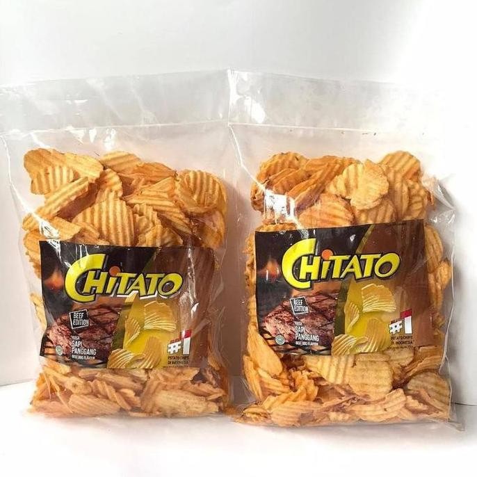 

Chitato Sapi panggang makanan ringan -+230 gram kiloan