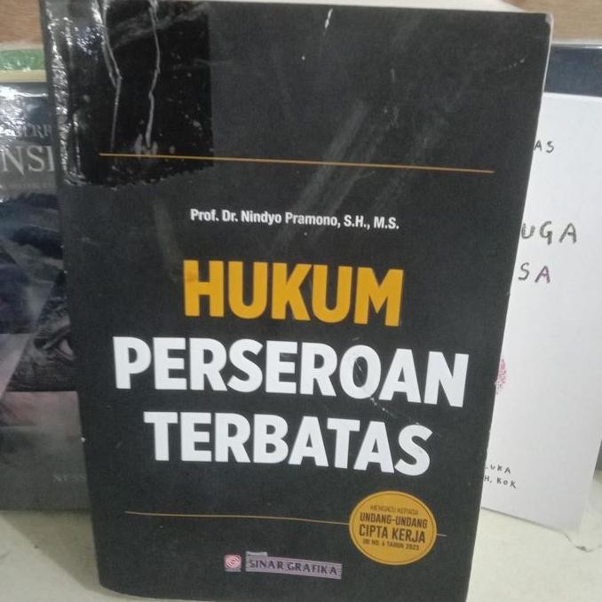 

buku hukum perseroan terbatas by prof dr Nindyo pramono LL