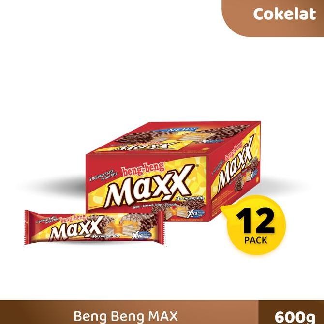 

Wafer Coklat Beng-Beng Maxx 12 Pcs @ 32gr