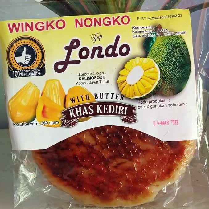

Wingko Londo Rasa nangka khas Kediri