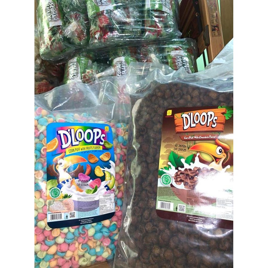 

[500gr] DLOOPS Sereal Rasa Coklat Buah