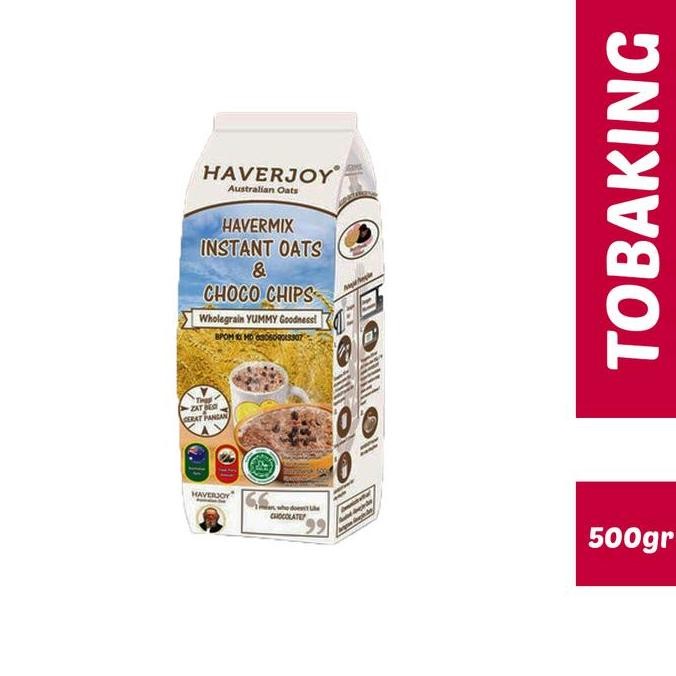 

Haverjoy chocochip instant oats havermix 500gr havermout