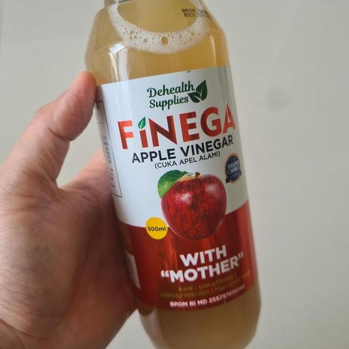

JH8 Finega Cuka Apel Apple Vinegar ACV With Mother 500ml (Plastik) Vinega original