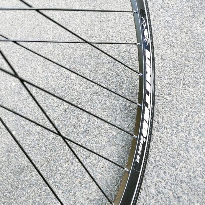 Wheelset United 700C 700 Doltrap Sepeda Fixie Balap Road Bike Roda Jadi Velg Rims Rim Alloy Bearing 