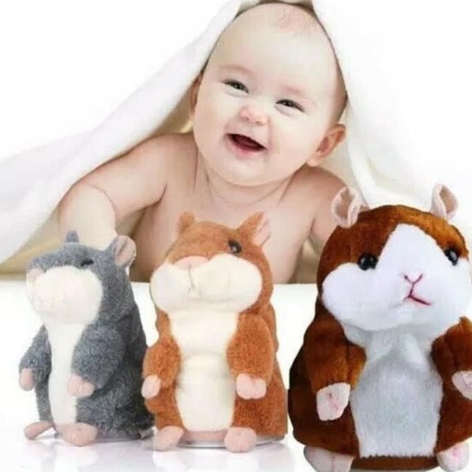 ;&;&;&;&] Boneka Hamster Bisa Bicara Talking Hamster