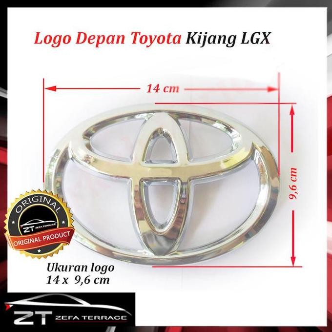 (Expert) Logo Depan Toyota Kijang Kapsul LGX