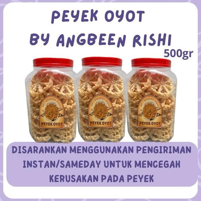 

PEYEK OYOT BY ANGBEEN RISHI DISARANKAN INSTAN/SAMEDAY Terlaris.