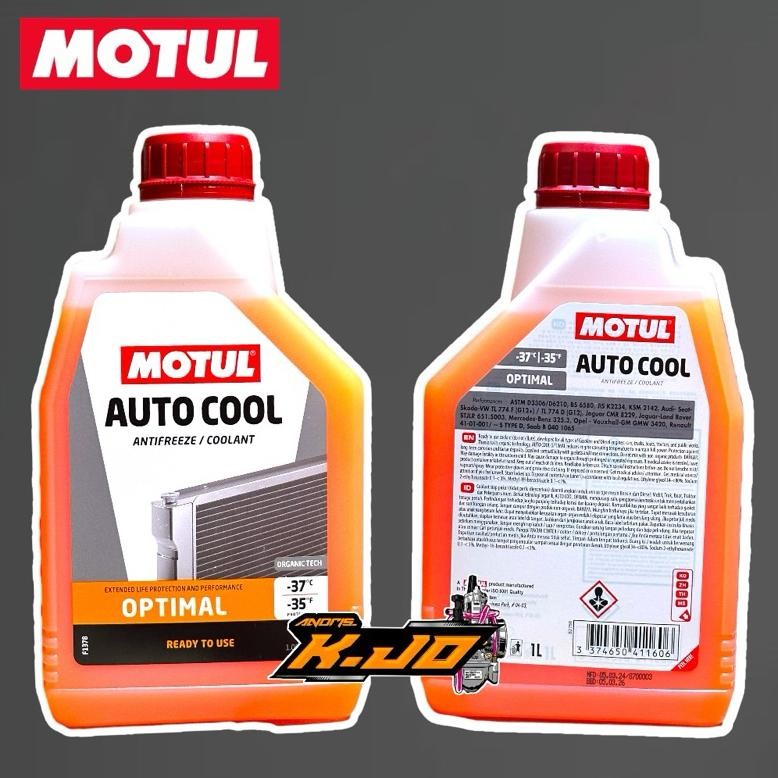 Motul Motocool Expert Hybrid Tech Air Radiator Coolant 1L AST