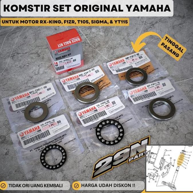 KOMSTIR SET RX KING RX-KING RXK Mio Jupiter ORIGINAL | 35D-W0054-00 HEMAT